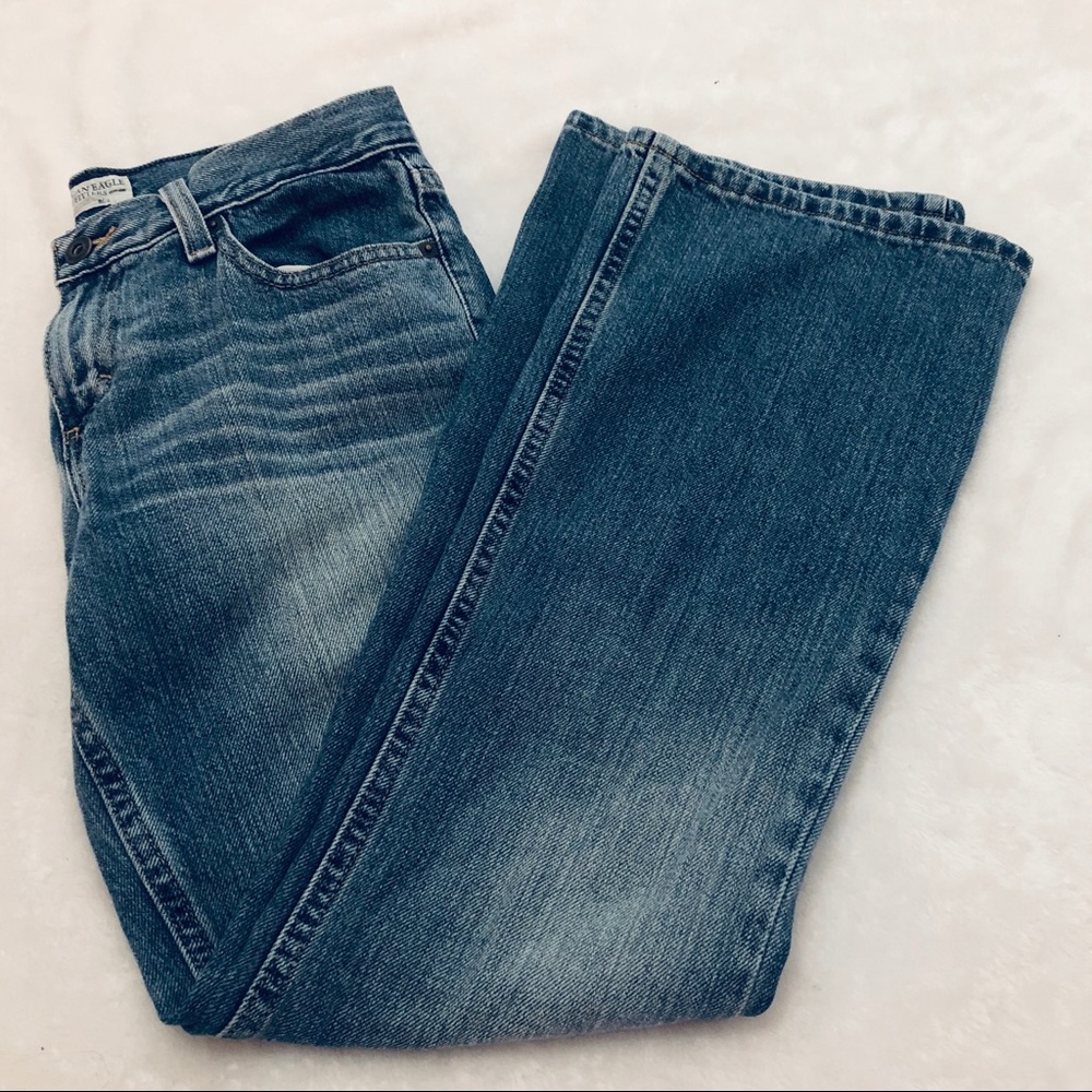 American Eagle Favorite Flare Jeans Sz 4P